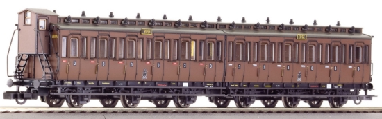 Pair of Compartment cars 3rd class<br /><a href='images/pictures/Roco/64068.jpg' target='_blank'>Full size image</a>